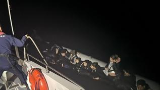 Çanakkale'de 16'sı çocuk 34 düzensiz göçmen yakalandı