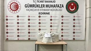 Kapıkule'de 22 kilo esrar yakalandı