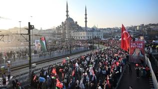 İstanbul, 1 Ocak sabahı bir kez daha Gazze'nin sesi olacak: Sinmiyoruz, Susmuyoruz Filistin'i Unutmuyoruz