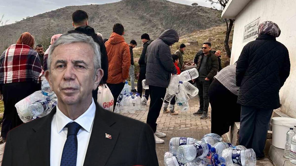 Ankara'da hayat felç oldu: Rezil olduk 2 aydır suyumuz yok