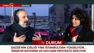 Bütün dünya uykusundayken Türk milleti Gazze için ayakta