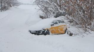 Bolu kent merkezinde metrekareye 84,4 milimetre kar yağdı