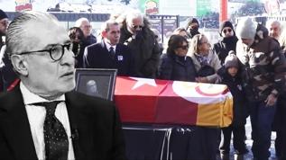 Galatasaray'ın efsane ismi Gökmen Özdenak, son yolculuğuna uğurlandı