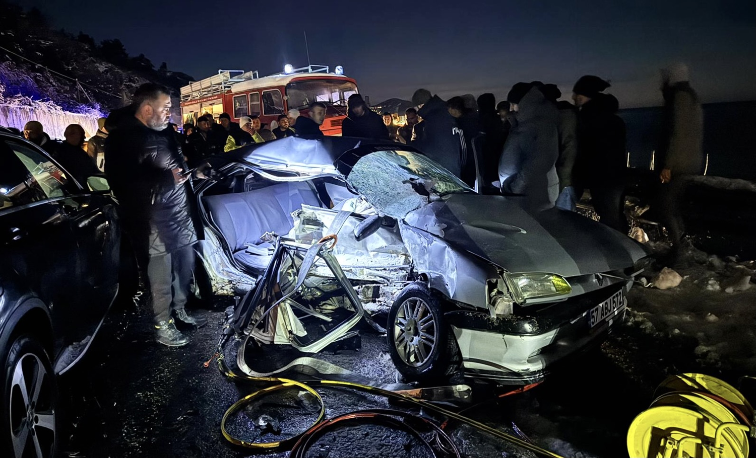 Sinop'ta feci kaza! 2 kişi hayatını kaybetti