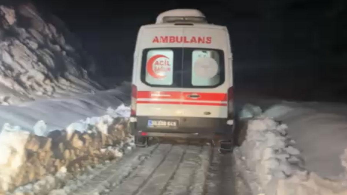 Şemdinli'de sobadan sızan gazdan 12 kişi hastaneye kaldırıldı