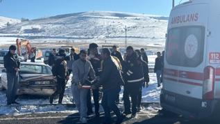 Bayburt'ta zincirleme trafik kazasında 7 kişi yaralandı