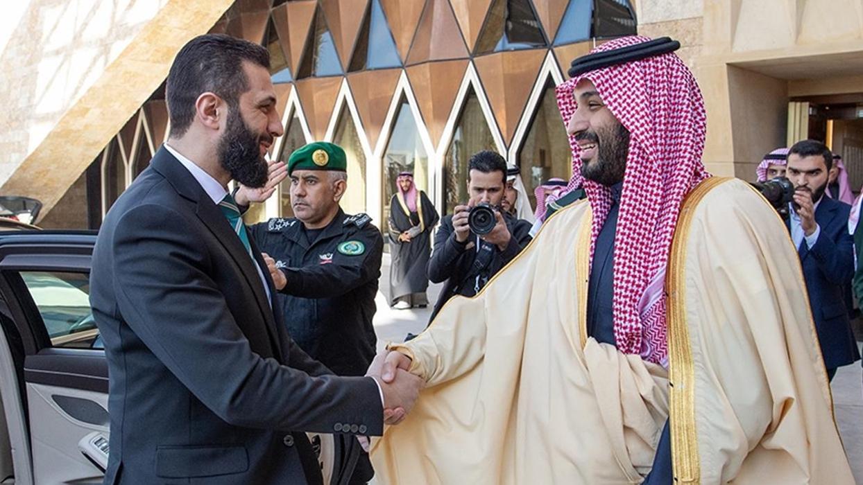 Ahmed Şara ile Muhammed bin Selman telefonda görüştü