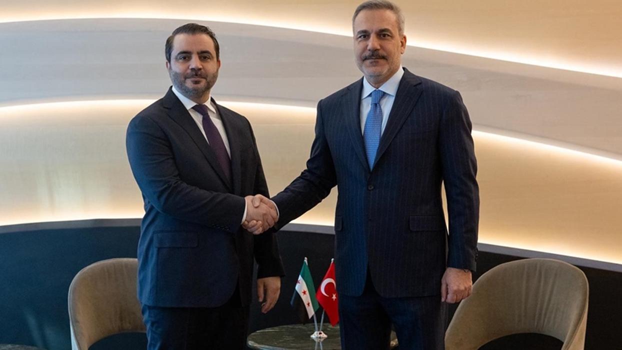 Dışişleri Bakanı Fidan, Suriyeli mevkidaşı Şeybani ile görüştü