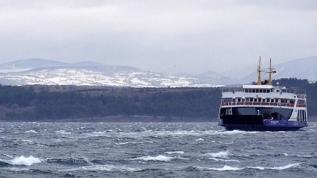 Gökçeada ve Bozcaada hatlarında tüm feribot seferleri iptal edildi
