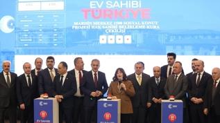 Mardin'de inşa edilecek sosyal konutların hak sahipleri kurayla belirlendi