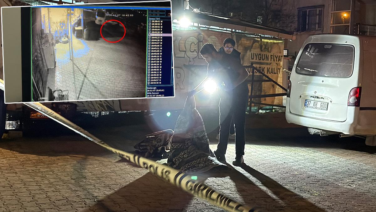 Cami avlusundaki dehşet anları kamerada: Kurşunlayıp kaçtı