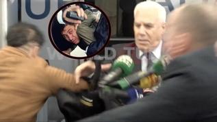 Parti içi kriz sokakta bitti! CHP'li başkana saldırı girişiminin görüntüleri ortaya çıktı