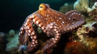 Ahtapot kamuflajından esinlenen sentetik deri robotiklerde devrim yaratıyor