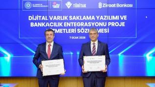 Ziraat Bankası ile TÜBİTAK Arasında Kripto Varlık Saklama ve İleri Teknolojiler Alanında İş Birliği Protokolü İmzalandı
