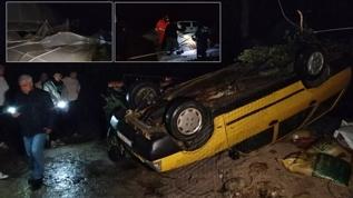 Antalya'da hortum dehşeti! Çatılar uçtu, otomobil ters döndü