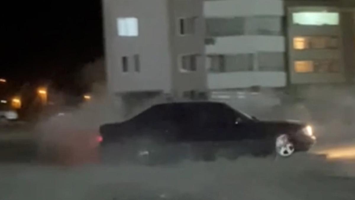 Panelvan minibüs ile drift atan sürücüye 58 bin lira ceza