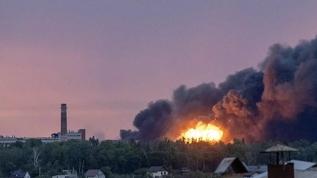 Cephede sıcak gelişme: İHA saldırısında petrol deposu yandı