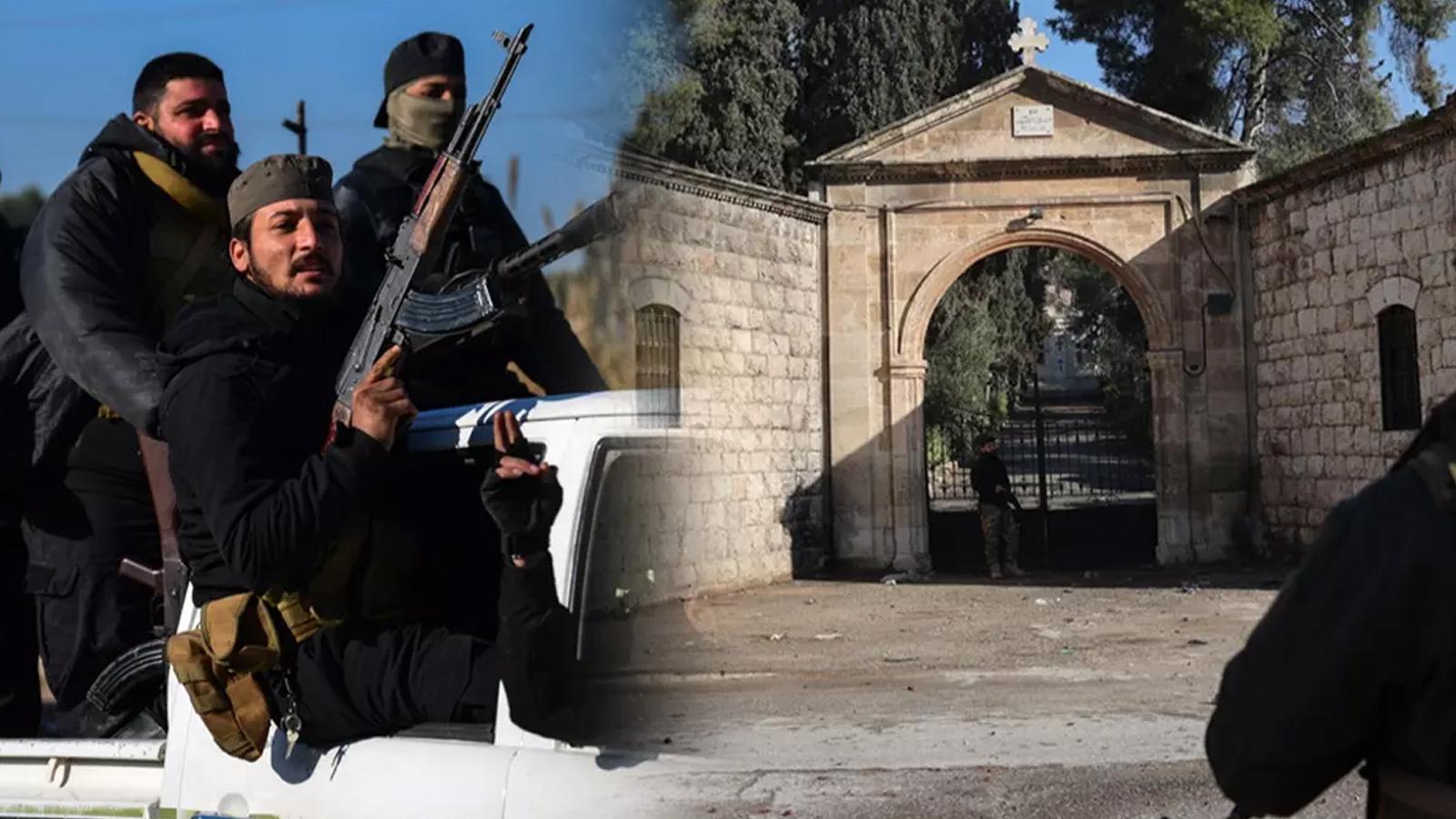 Suriye ordusu Halep'in tamamını YPG'den kurtardı! Kilise mezarlığını karargah yapmışlar