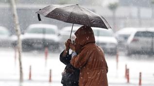 Bakanlıktan yurdun bazı kesimleri için kuvvetli sağanak, kar ve fırtına uyarısı