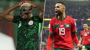 Son penaltı Youssef En-Nesyri'den! Fas, Osimhen'li Nijerya'yı eleyerek finale çıktı