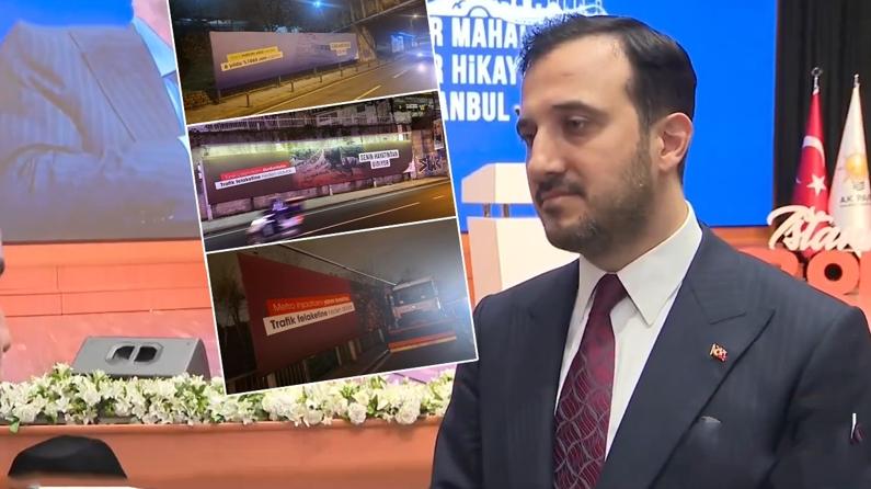 AK Parti'nin afişleri CHP'yi panikletti! Özdemir: İstanbul halkının gözüne bant çekemeyecekler