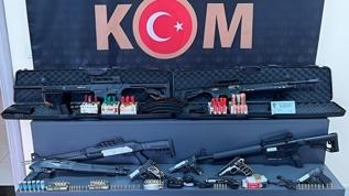 2025'te 110 binden fazla ruhsatsız silah ele geçirildi