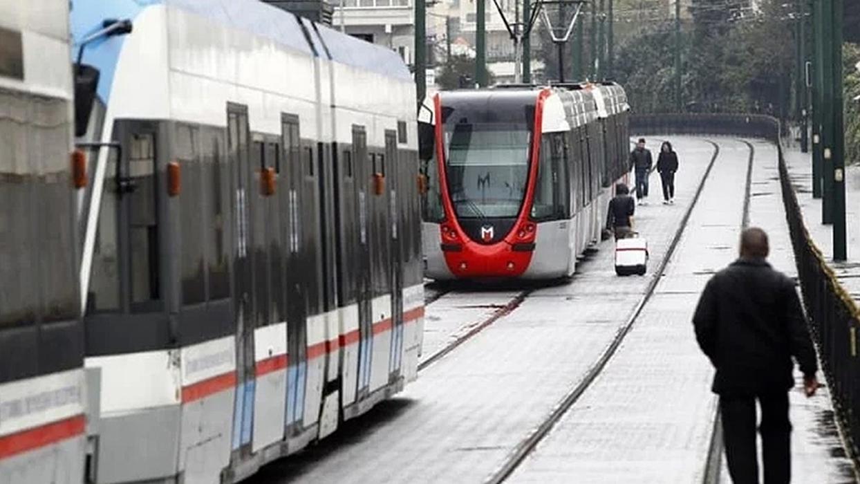 İstanbul'da T1 Kabataş-Bağcılar Tramvay Hattı'nda teknik arıza nedeniyle seferler aksadı