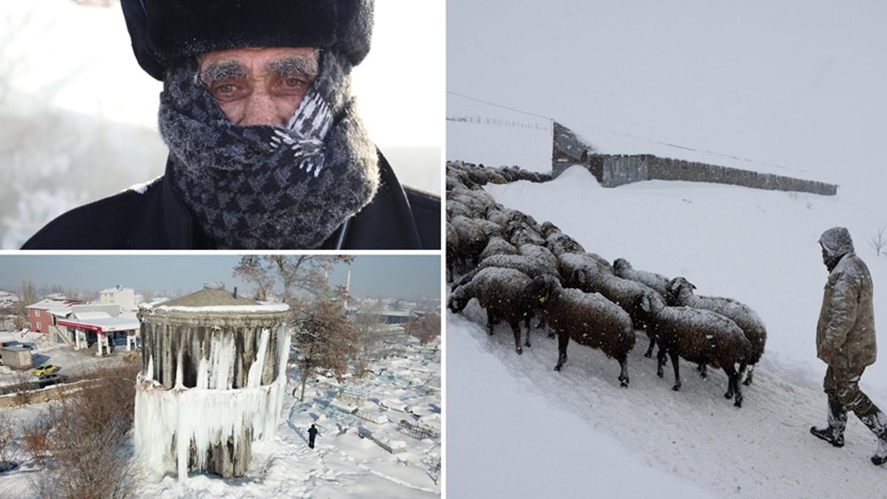 Soğuk hava ve kar yaşamı olumsuz etkiliyor