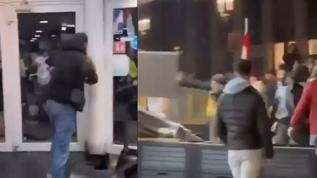 Terör yandaşları Almanya'yı birbirine kattı: Taşkınlık çıkarıp polise saldırdılar