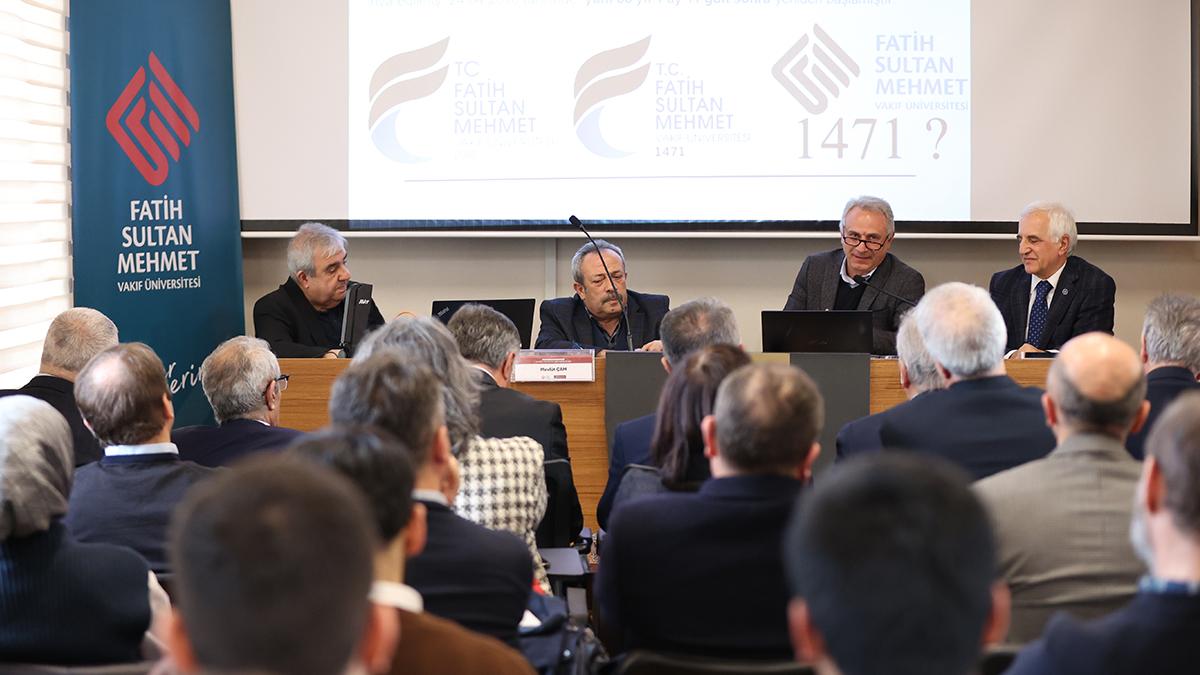 Ayasofya Medresesinde “Fatih Sultan Mehmet Han Vakıfları ve Sahn-ı Seman Medreseleri” paneli