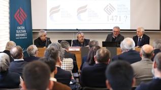 Ayasofya Medresesinde “Fatih Sultan Mehmet Han Vakıfları ve Sahn-ı Seman Medreseleri” paneli