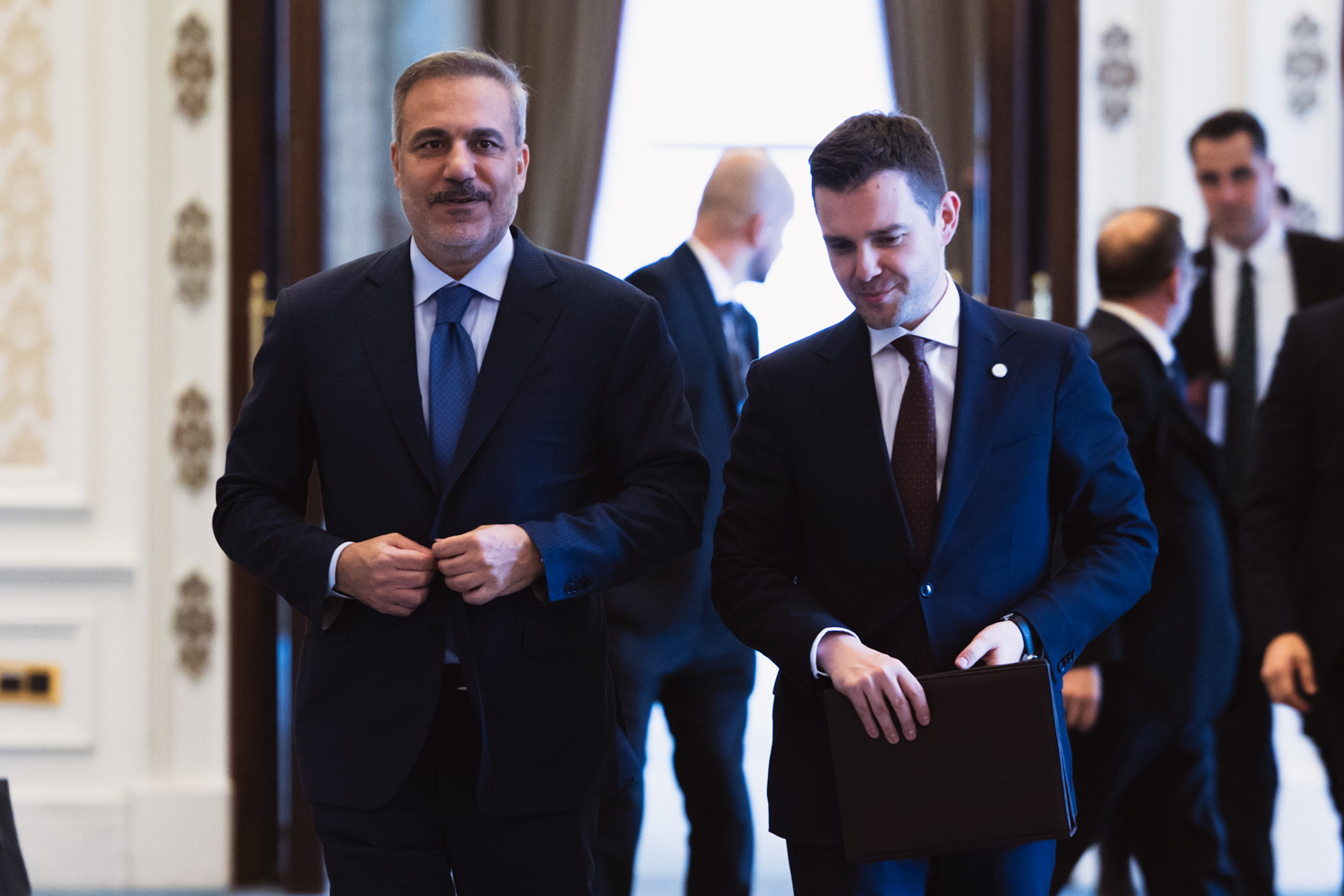 Bakan Fidan, Kuzey Makedonya Dışişleri Bakanı Mucunski ile görüştü