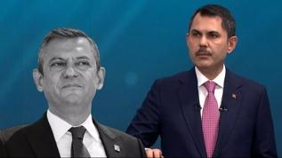 Bakan Kurum'dan Özel'e tepki