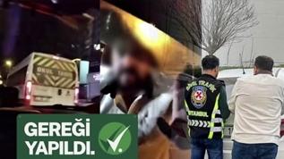 İstanbul'da kafasıyla araç camını kırarak sürücüye saldıran kişi yakalandı