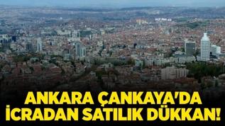 Ankara Çankaya'da icradan satılık dükkan!