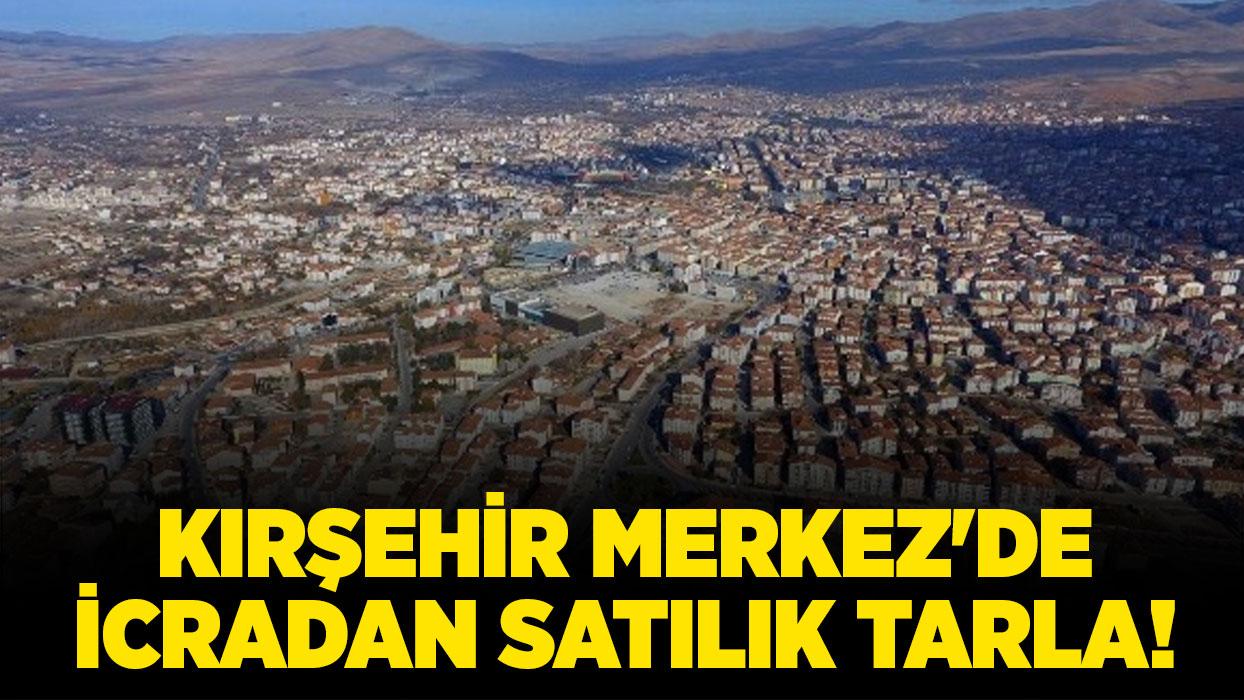 Kırşehir Merkez'de icradan satılık tarla!