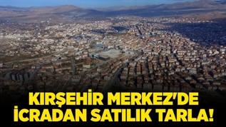 Kırşehir Merkez'de icradan satılık tarla!