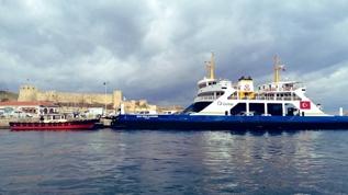 Gökçeada ve Bozcaada hatlarında tüm feribot seferleri iptal edildi