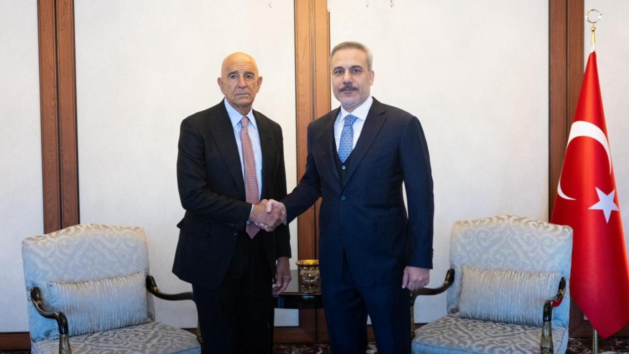 Bakan Fidan, ABD'nin Ankara Büyükelçisi Barrack'ı kabul etti