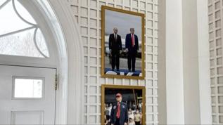 Beyaz Saray'da ''Putin'' detayı: Salonda sergileniyor