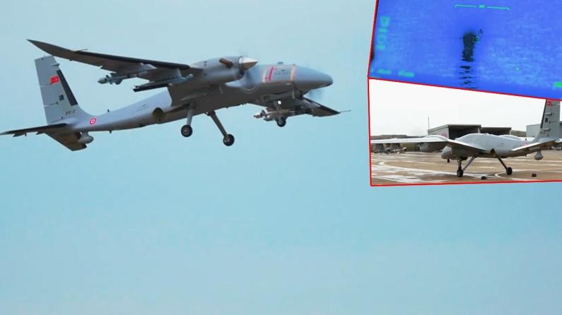 AKINCI TİHA su üstü hedefi tam isabetle vurdu