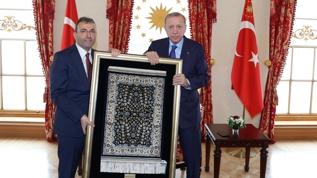 Cumhurbaşkanı Erdoğan Pendik Belediye Başkanı Ahmet Cin'i kabul etti