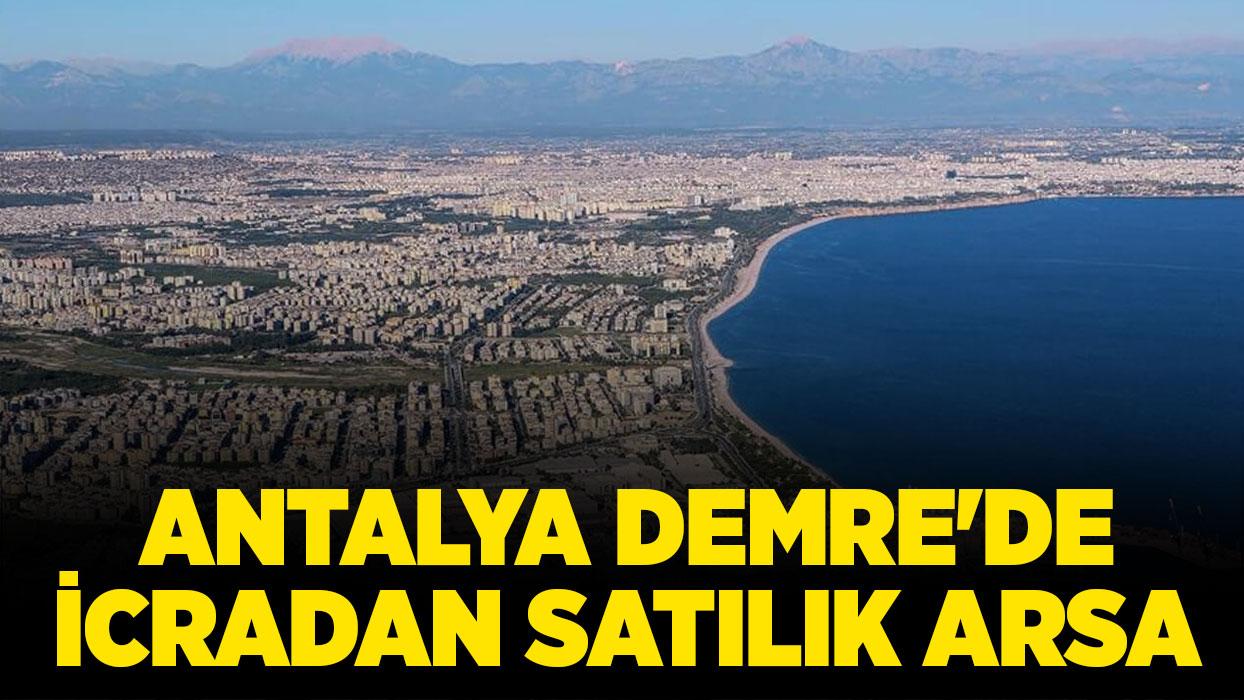 Antalya Demre'de icradan satılık arsa!