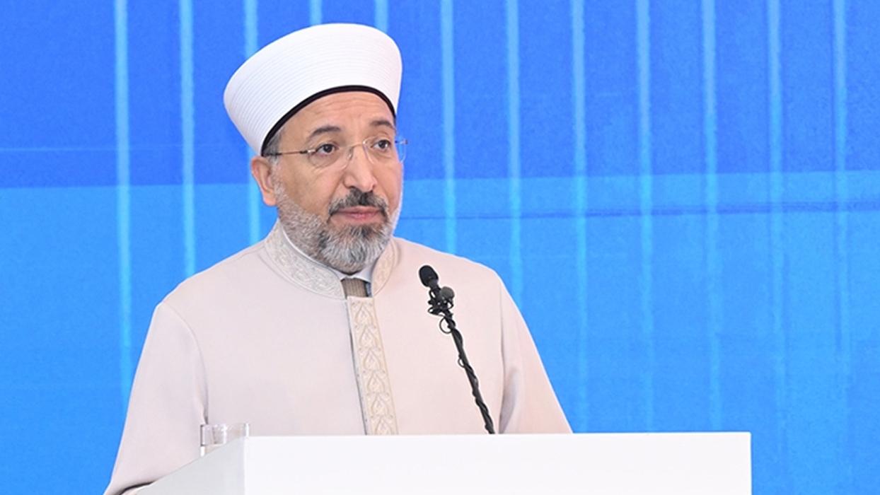 Diyanet İşleri Başkanı Arpaguş: Hata ve günahlarımız için Rabbimizden samimiyetle af dilemeliyiz