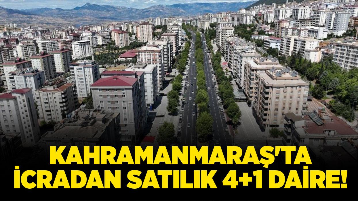 Kahramanmaraş Onikişubat'ta icradan satılık 4+1 daire!