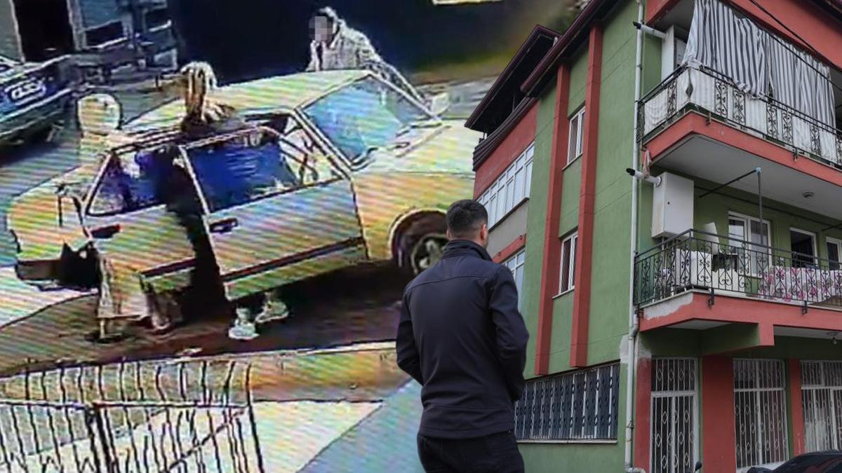 Kamera görüntüleri pes dedirtti! Şehir dışından dönen kocaya kabus