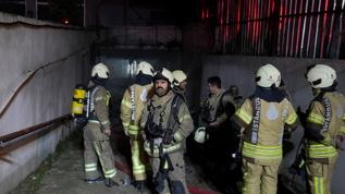 Avcılar'da tekstil deposunda çıkan yangın söndürüldü