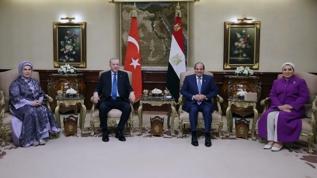 Cumhurbaşkanı Erdoğan, Mısır'da!