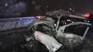 Erzurum'da katliam gibi kaza! 4 kişi hayatını kaybetti