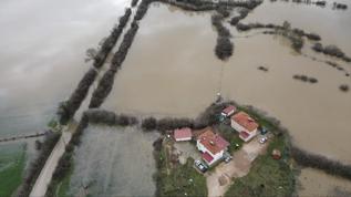 Muğla'da tarım arazileri su altında kaldı
